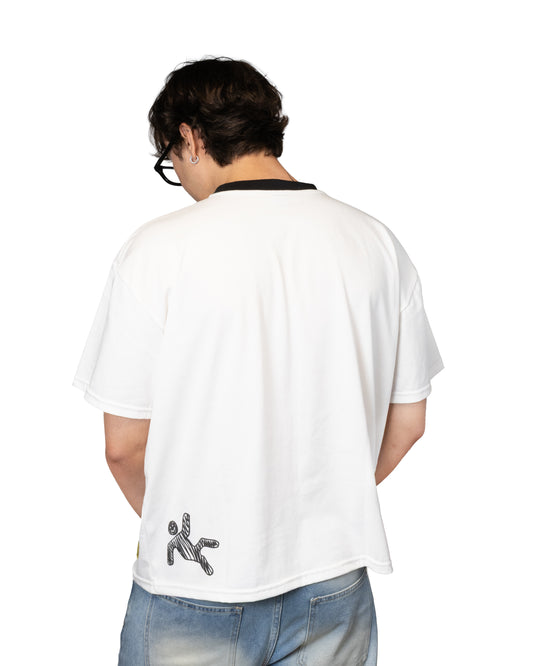 Wet Floor Tee - White
