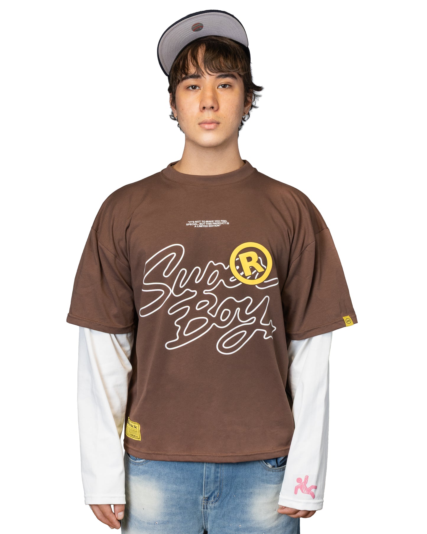 SuperBoy Longsleeve - Brown