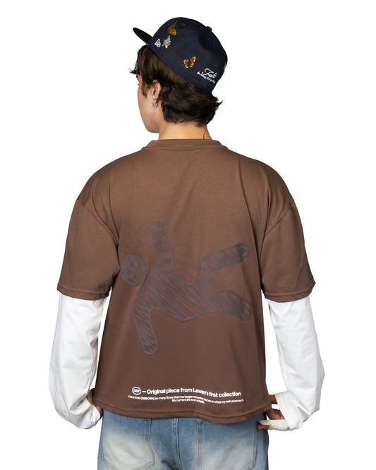 SuperBoy Longsleeve - Brown