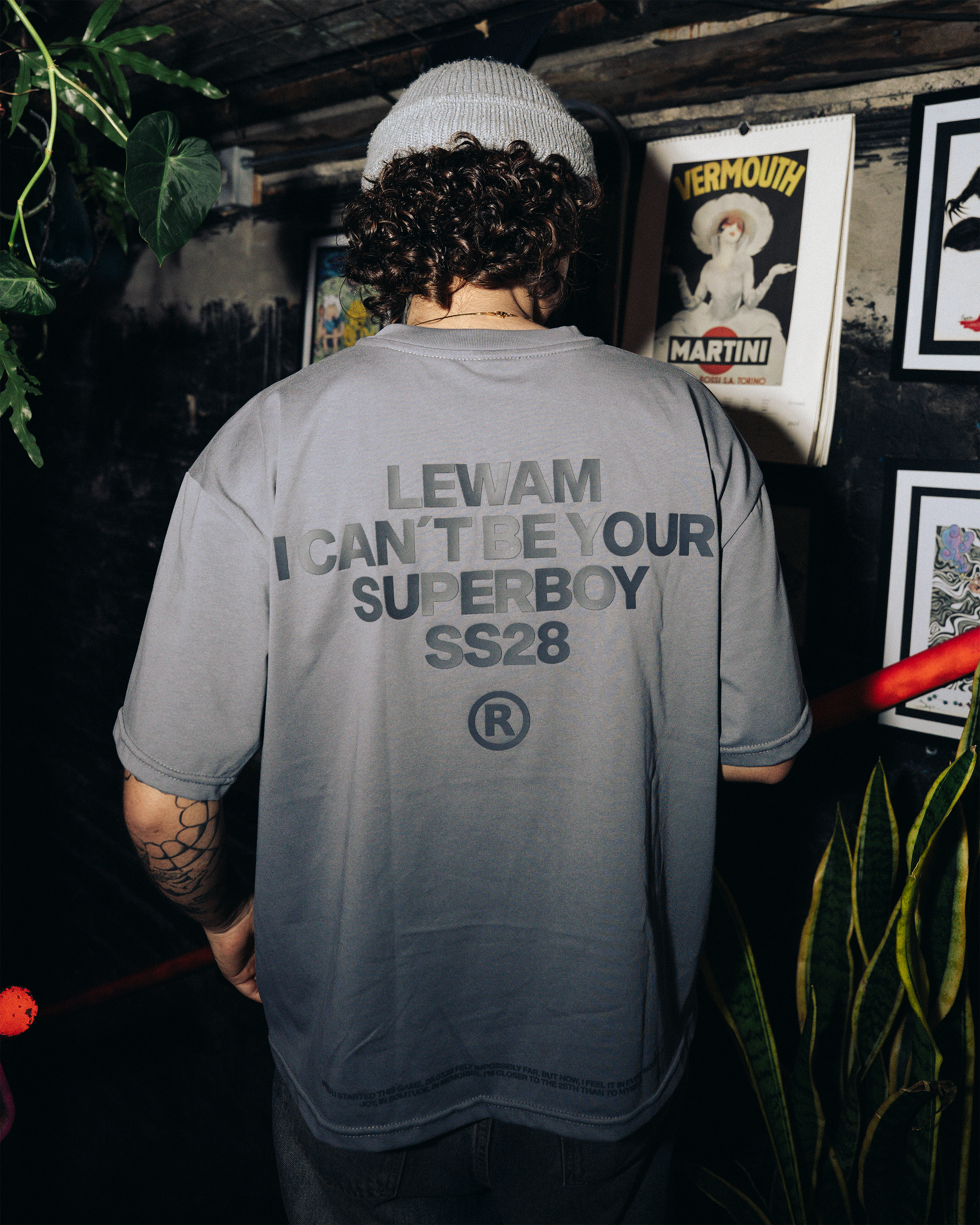 Can’t Be Your SuperBoy Tee - Grey